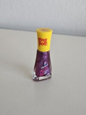 NEW Sally Hansen Insta-Dri Ring Pop 743 'Grape Expectations' Nail Polish Glitter